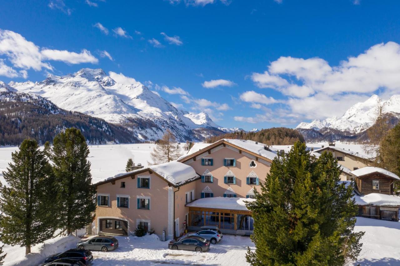 Hotel Chesa Randolina Зильс-Мария Экстерьер фото