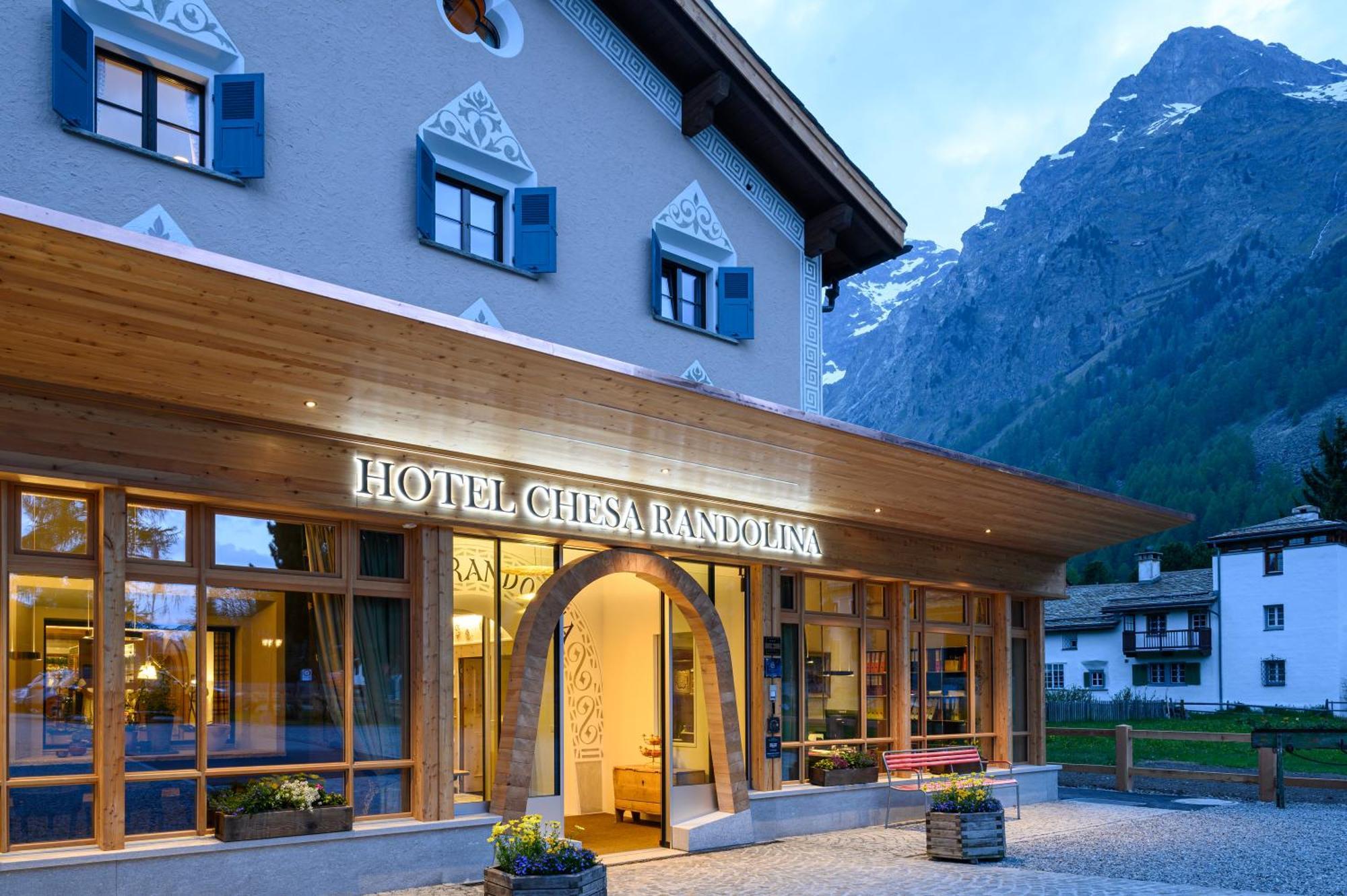 Hotel Chesa Randolina Зильс-Мария Экстерьер фото