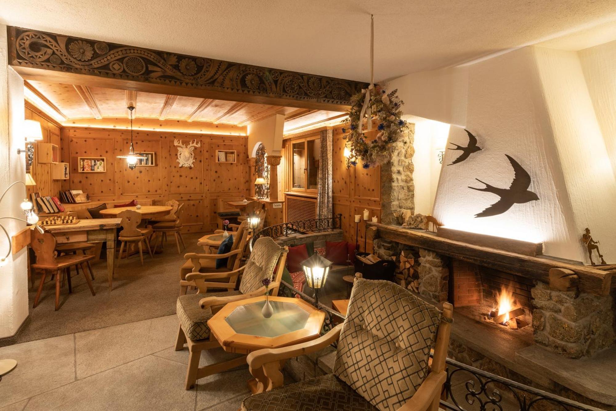 Hotel Chesa Randolina Зильс-Мария Экстерьер фото