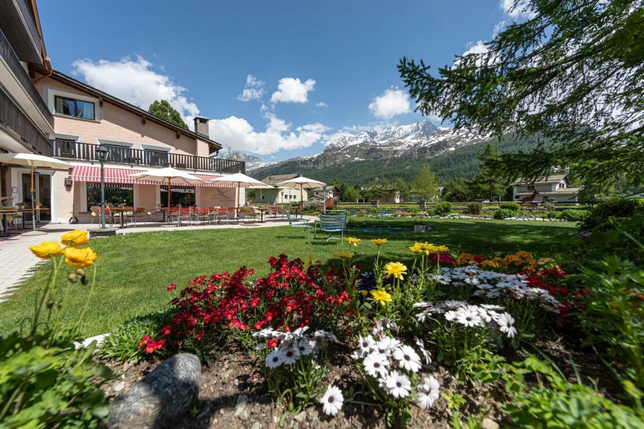Hotel Chesa Randolina Зильс-Мария Экстерьер фото